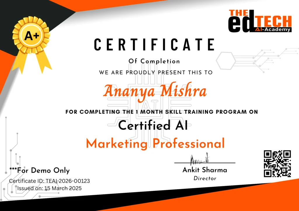 AI Marketing Professional